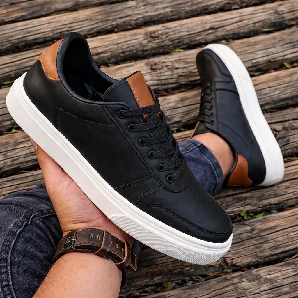 TENIS CASUAL LUJO LANZAMIENTO - CABALLERO