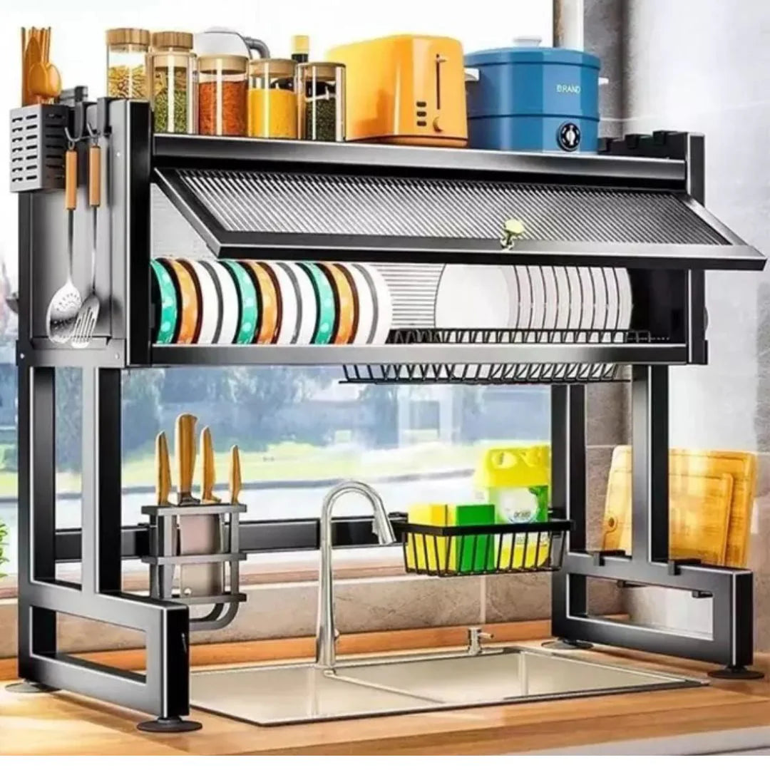 ESCURRIDOR LOZA TAPA EN ACERO ANTICORROSIVO