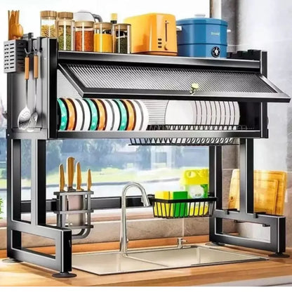 ESCURRIDOR LOZA TAPA EN ACERO ANTICORROSIVO